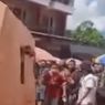 Tolak Rapid Test Massal, Pedagang Pasar Pinasungkulan Manado Rusak Pos Kesehatan