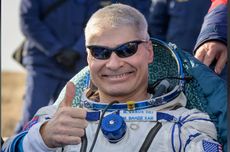 Nyaris Setahun di Luar Angkasa, Astronot Mark Vande Hei Kembali ke Bumi