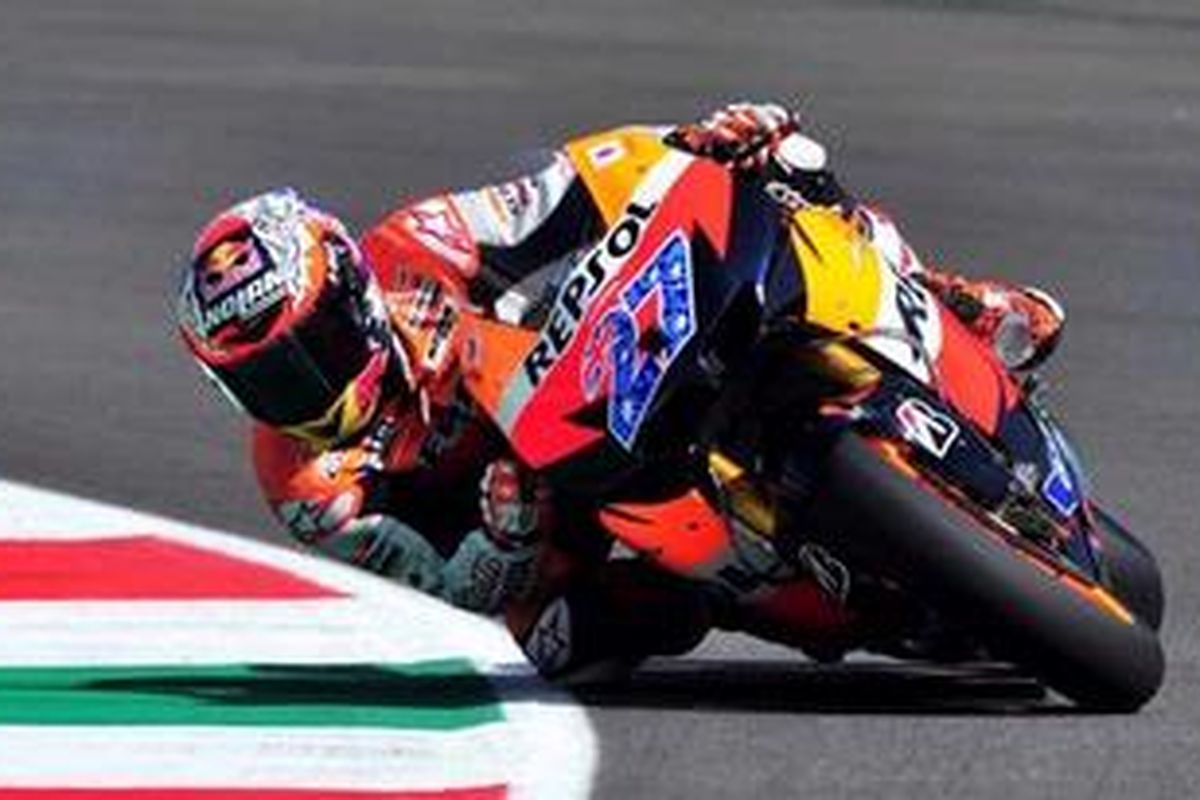 Pebalap Repsol Honda, Casey Stoner.