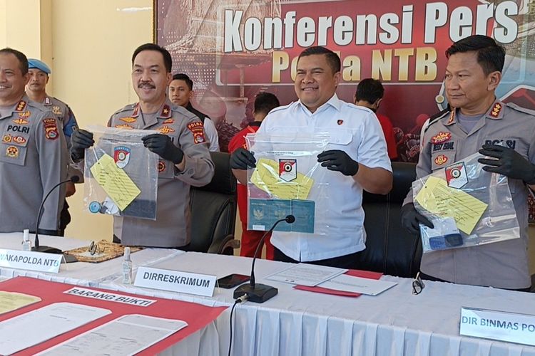 pengungkapan Kasus TPPO oleh POLDA NTB, SENIN (12/6/2023)