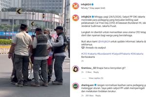 Satpol PP Jakarta Minta Maaf Usai Viral Penertiban Penjual Es Krim di CFD, Janji Lebih Humanis