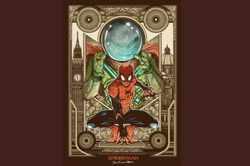 Ilustrator Indonesia Menang Fan Art Poster Spider-Man: Far From Home