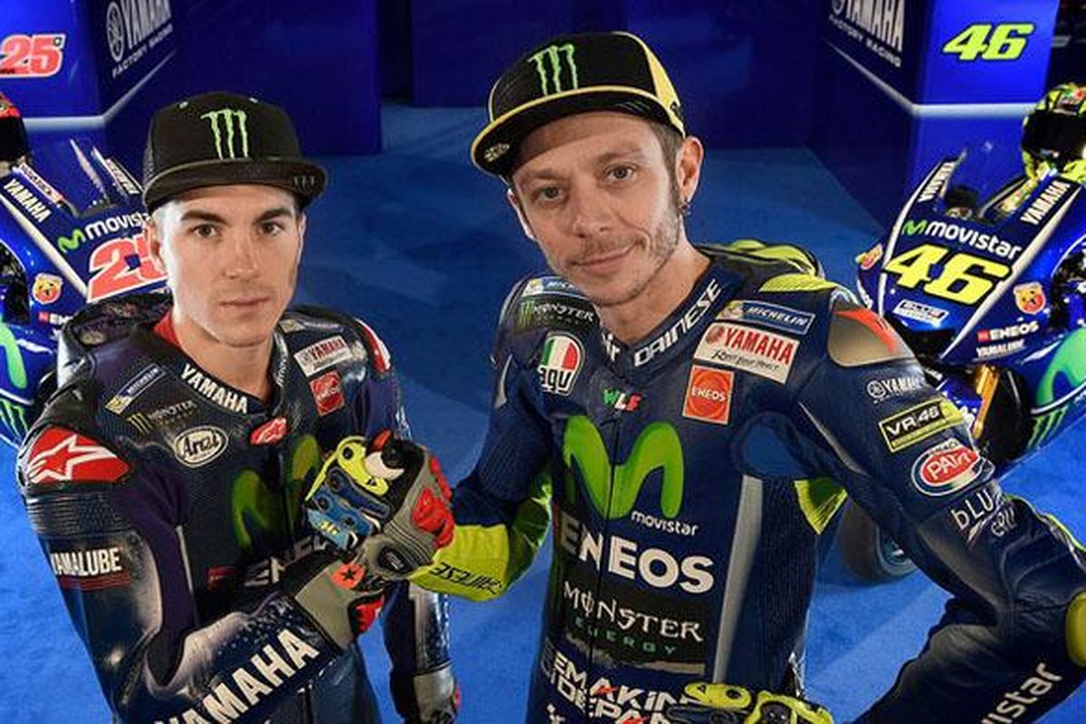 Vinales dan Rossi yakin mereka bakal memiliki hubungan baik di tim Yamaha.