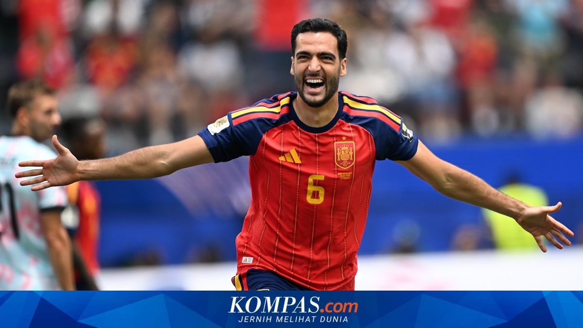 Proses Gol Mikel Merino di Menit 88 yang Antar Spanyol Singkirkan Belgia dan Melaju ke Semifinal