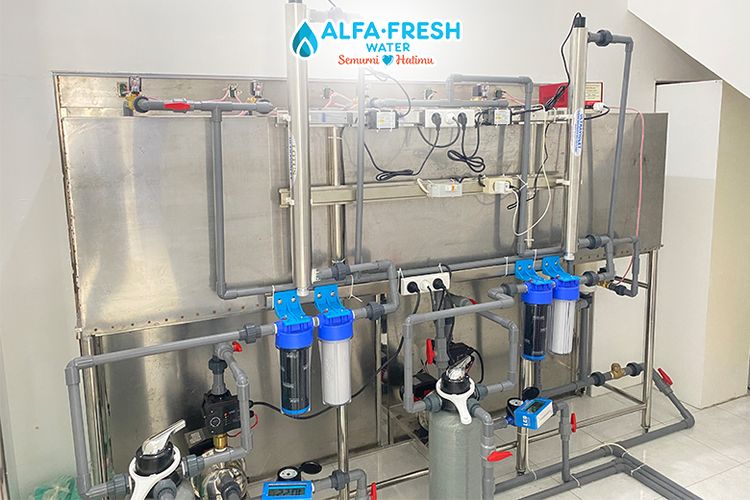 Peralatan filter canggih Alfa Fresh Water.
