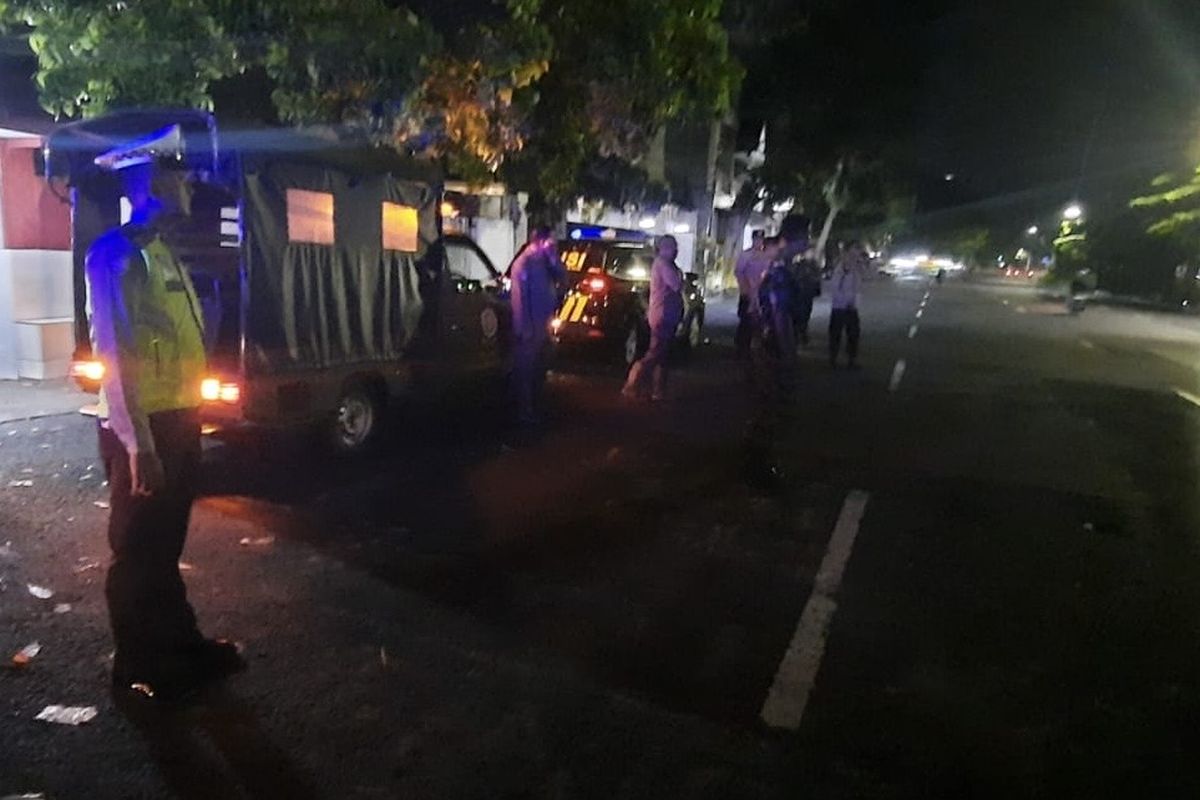 Lokasi dilaporkannya aksi begal hingga ceburkan korban ke sungai Surabaya, Selasa (14/1/2025).