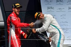 Hasil F1, Vettel Permalukan Hamilton di GP Inggris