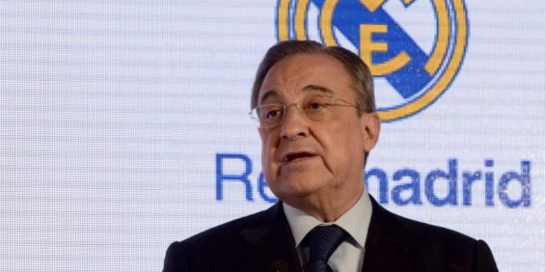 Presiden Real Madrid, Florentino Perez.