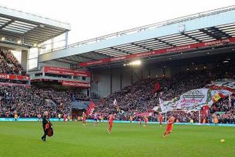 Markas Liverpool, Stadion Anfield, Liverpool, Inggris.