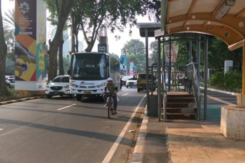 Pembukaan Asian Games, Jalan Asia Afrika dan Jalan Pemuda GBK Ditutup 