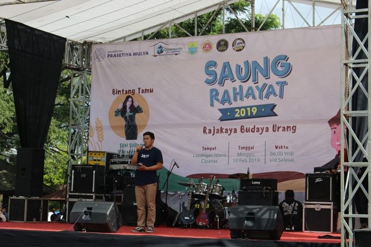 Salah satu peserta Comdev di acara Saung Rahayat (Dok. Prasmul)