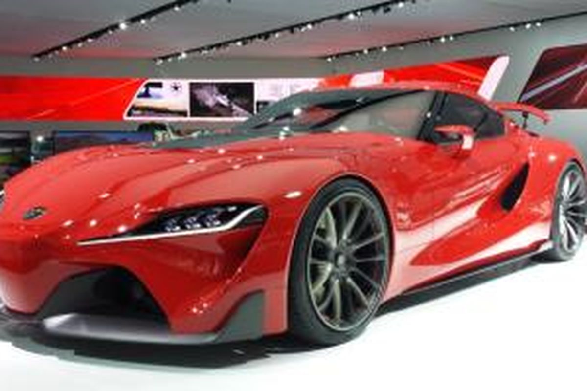 Seperti rumor yang beredar, Toyota FT-1, merupakan cikal bakal model Toyota Supra generasi terbaru, 