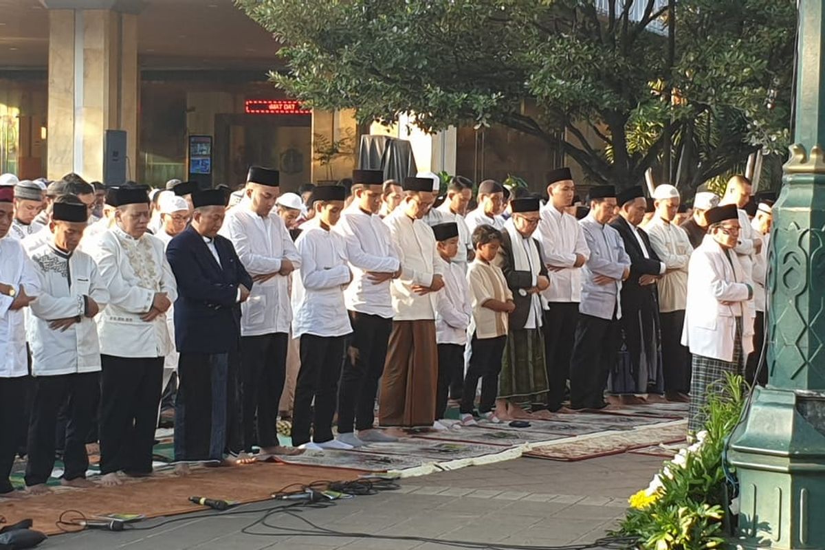 Gubernur DKI Jakarta, Anies Baswedan di Tu Barat, Selasa (4/6/2019).