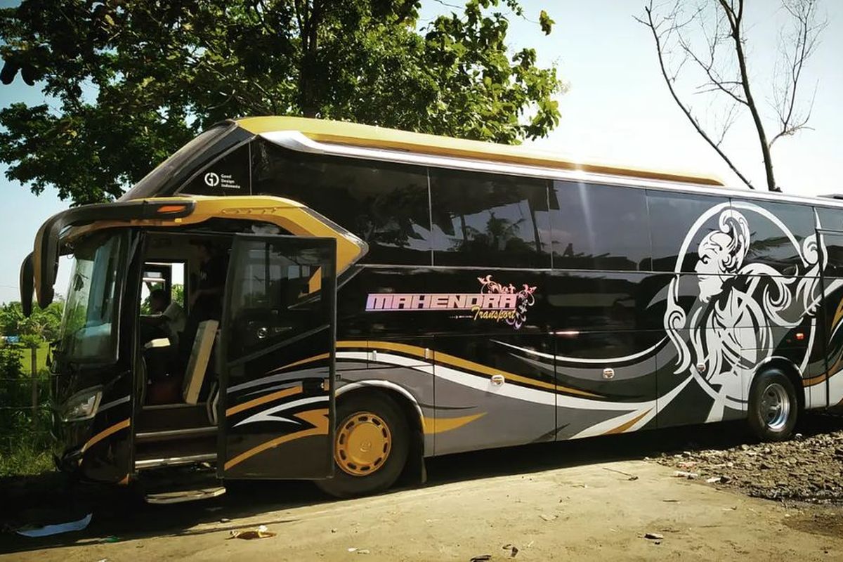 Bus PO Mahendra Transport Indonesia (MTI)