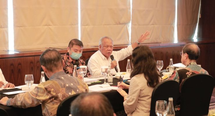 Perkuat Kerja Sama Pembangunan IKN, Basuki Temui 12 Perwakilan Investor Jepang