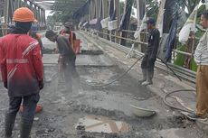 Polisi Masih Kesulitan Buru Pencuri Baut Jembatan Cipendawa Bekasi
