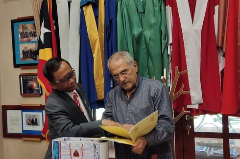 Bertemu Ramos Horta, Mahfud: Dia Ingin Hubungan Timor Leste-Indonesia Semakin Baik