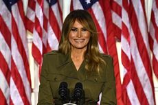 Minta Dukungan Pilpres, Melania Trump: Suka Tidak Suka, Itulah Gaya Trump