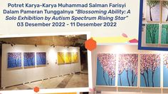 Kisah Siswa Autisme, Hasilkan Puluhan Lukisan, Raih Pujian Anies Baswedan