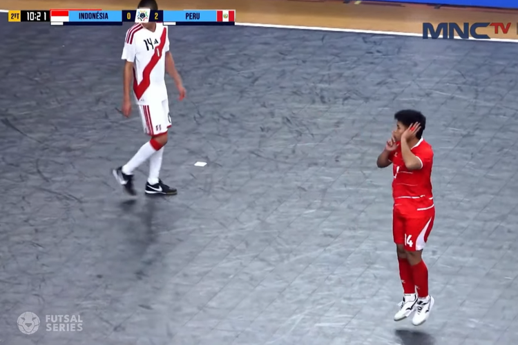 Hasil Timnas Futsal Indonesia Vs Peru 1-2, Yogi Saputra Cetak Gol Perdana Garuda