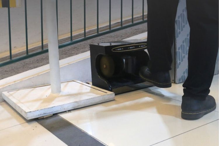 KAI Daop 6 Yogyakarta Sediakan Mesin Pengering Payung dan Pembersih Sepatu Elektrik di 6 Stasiun