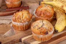 Resep Muffin Pisang Sederhana, Baking Akhir Pekan
