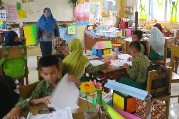 Situasi sebuah kelas tingkat SD