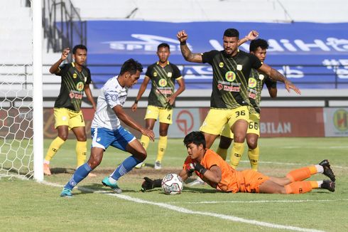 Babak Pertama Barito Putera Vs Persib 0-0, Serangan-serangan Maung Bandung Masih Belum Berbuah Gol