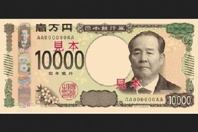 Desain uang kertas baru Jepang untuk nominal 10.000 yen yang menampilkan tokoh Eiichi Shibusawa, yang dikenal sebagai bapak kapitalisme Jepang.