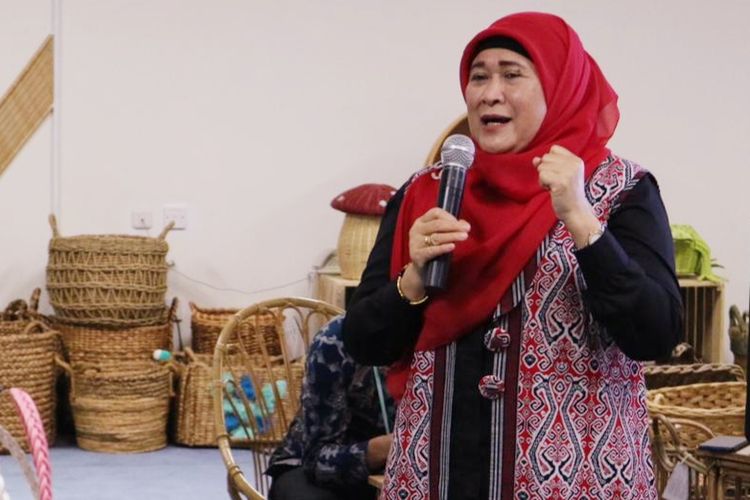 Asisten Deputi Pengembangan SDM UKM, Deputi Bidang UKM KemenKopUKM, Dwi Andriani Sulistyowati.