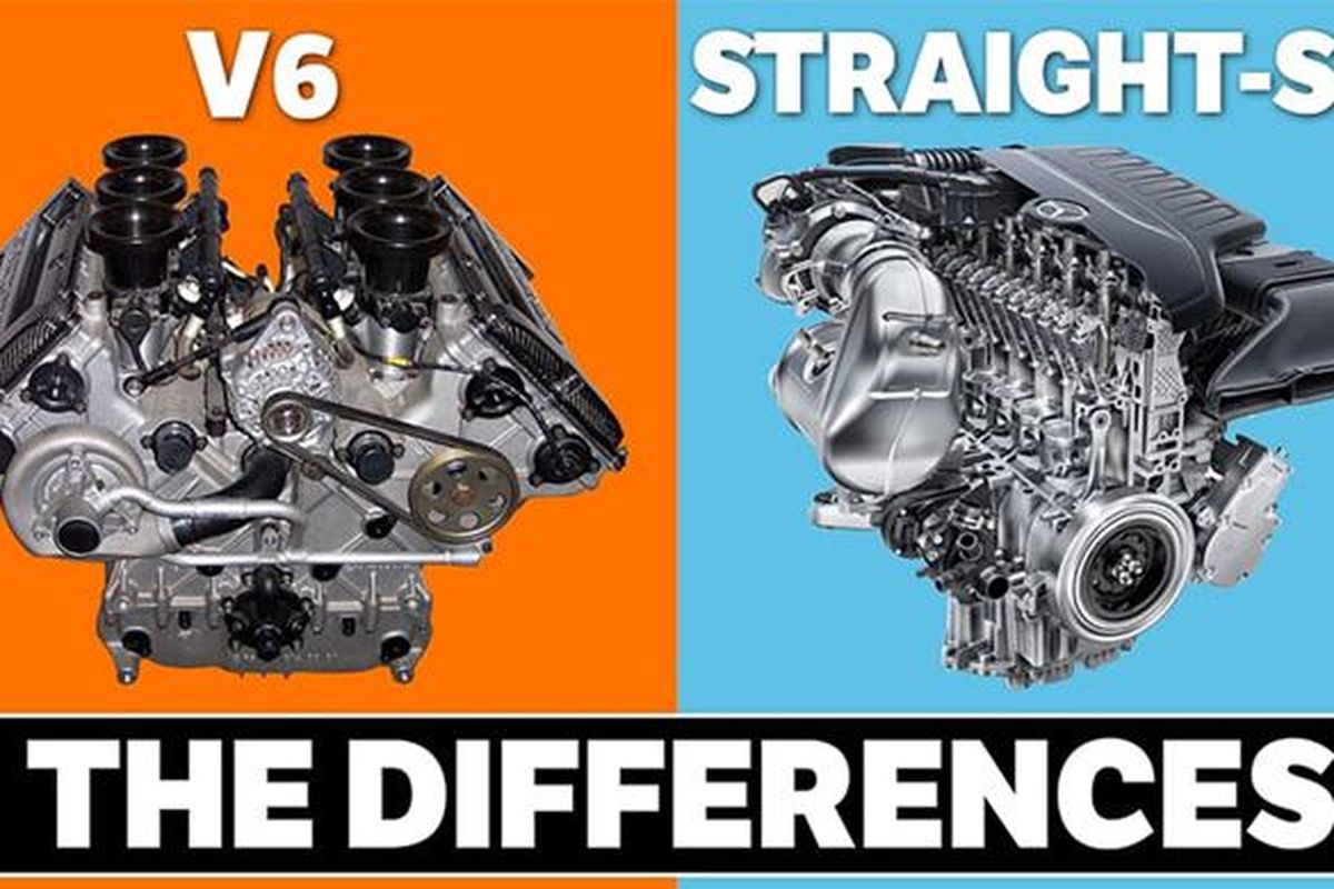 Mesin V6 Vs 9-Straight.