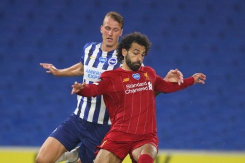 Brighton Vs Liverpool, Dwigol Mohamed Salah Bawa The Reds Menang