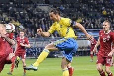 Cetak Gol ke-60, Ibrahimovic Bawa Swedia Menang