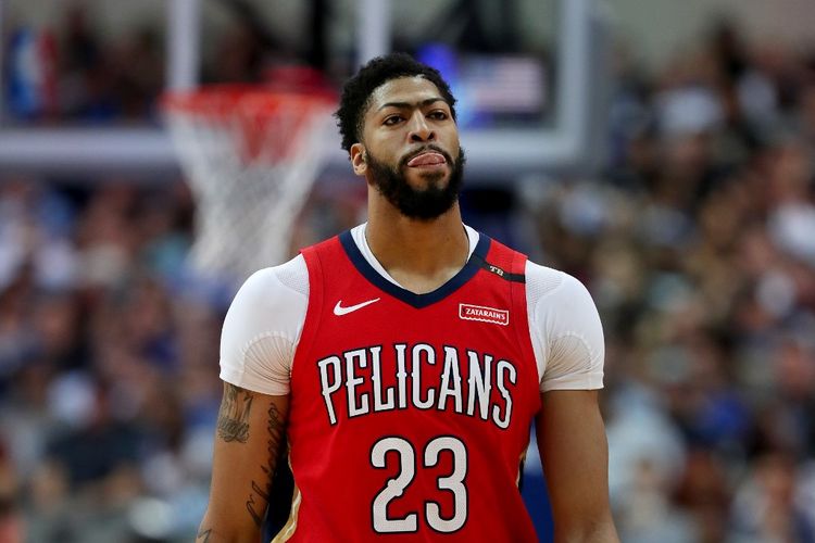 Pemain New Orleans Pelicans, Anthony Davis.