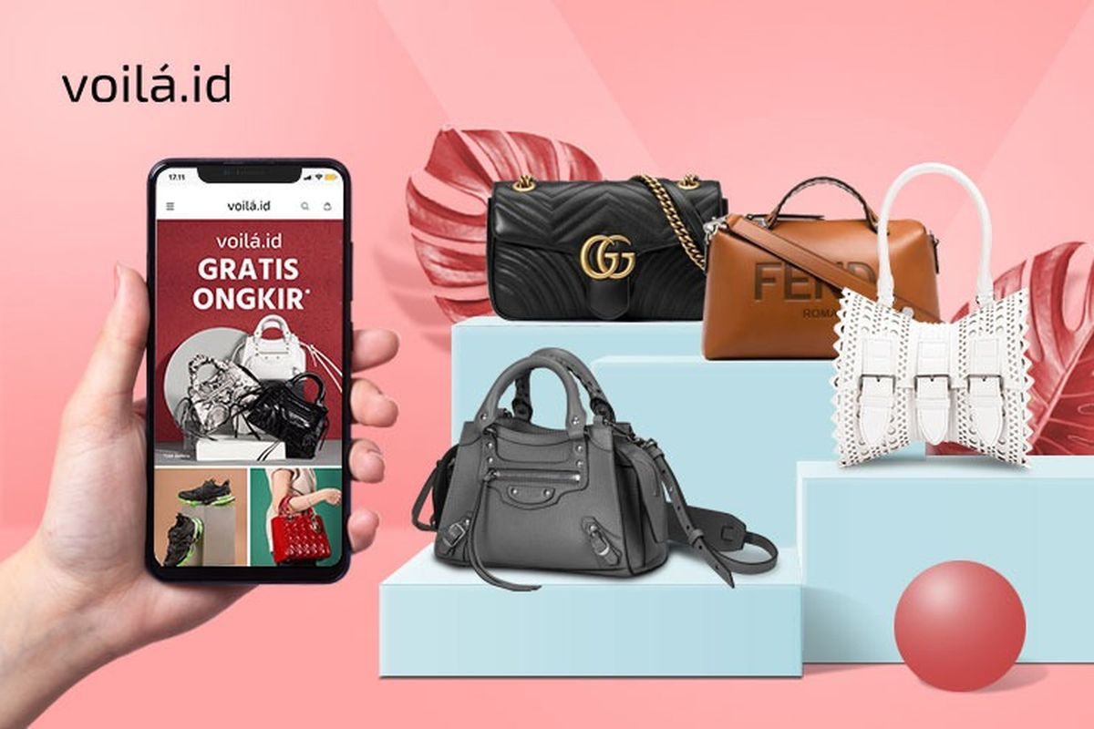 Platform belanja online koleksi Luxury Fashion, Voila.id. (Dok: Voila.id)