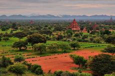 Terpesona Keindahan Kuil di Myanmar