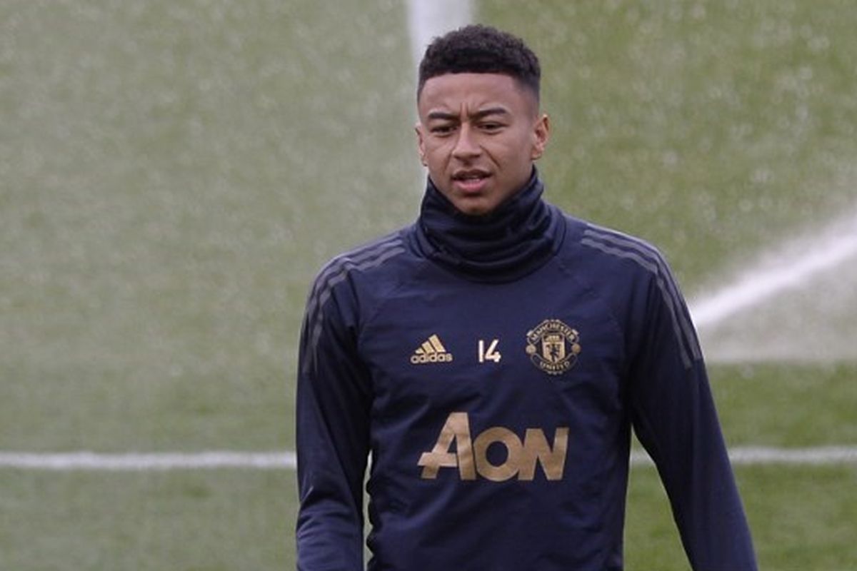 Pemain Manchester United, Jesse Lingard.