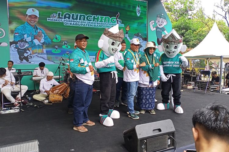 Primata Surili dijadikan maskot Kabupaten Bandung dalam perhelatan Porpov XIV tahun 2022. Dispora sebut ada kampanye untuk melestarikan lingkungan dan keberadaan Surili yang sudah mulai langka