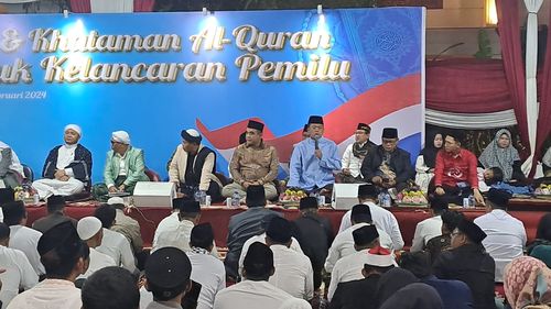 Gelar Pengajian Jelang Pencoblosan, TKN Prabowo: Apa Pun yang Terjadi, Kami Terima Hasilnya