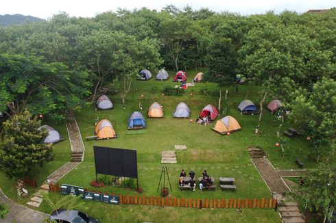 Main di Kampoeng Kopi Banaran, Kemah Sambil Nikmati Pemandangan 7 Gunung