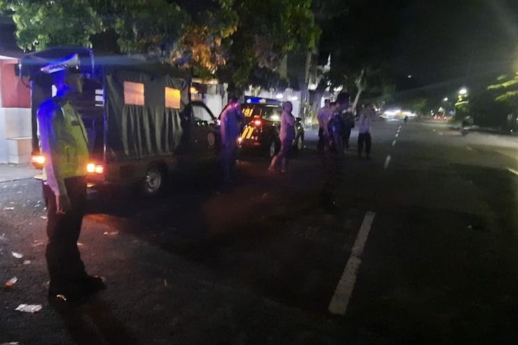 Lokasi dilaporkannya aksi begal hingga ceburkan korban ke sungai Surabaya, Selasa (14/1/2025).