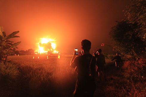 Selidiki Penyebab Kilang Minyak Balongan Kebakaran, Polisi: Tunggu Api Padam