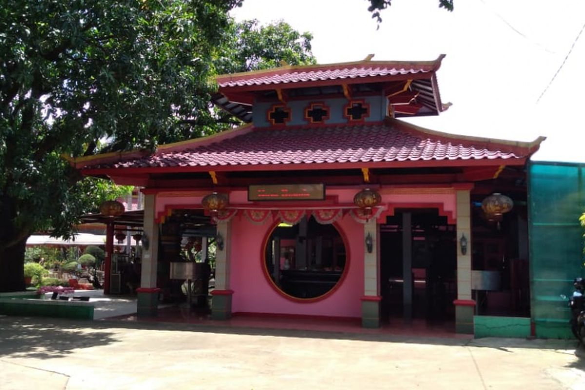 Foto Vihara Gayatri, Cilangkap, Tapos, Depok, Senin, (4/1/2019).