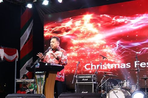 Buka Christmas Festival 2018, Olly Puji Kerukunan di Sulawesi Utara