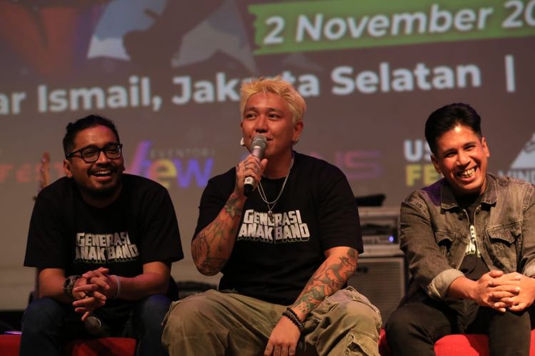 Musisi Sansan dari grup musik Pee Wee Gaskins akan menjadi juri dalam ajang pencarian bakat Generasi Anak Band. 