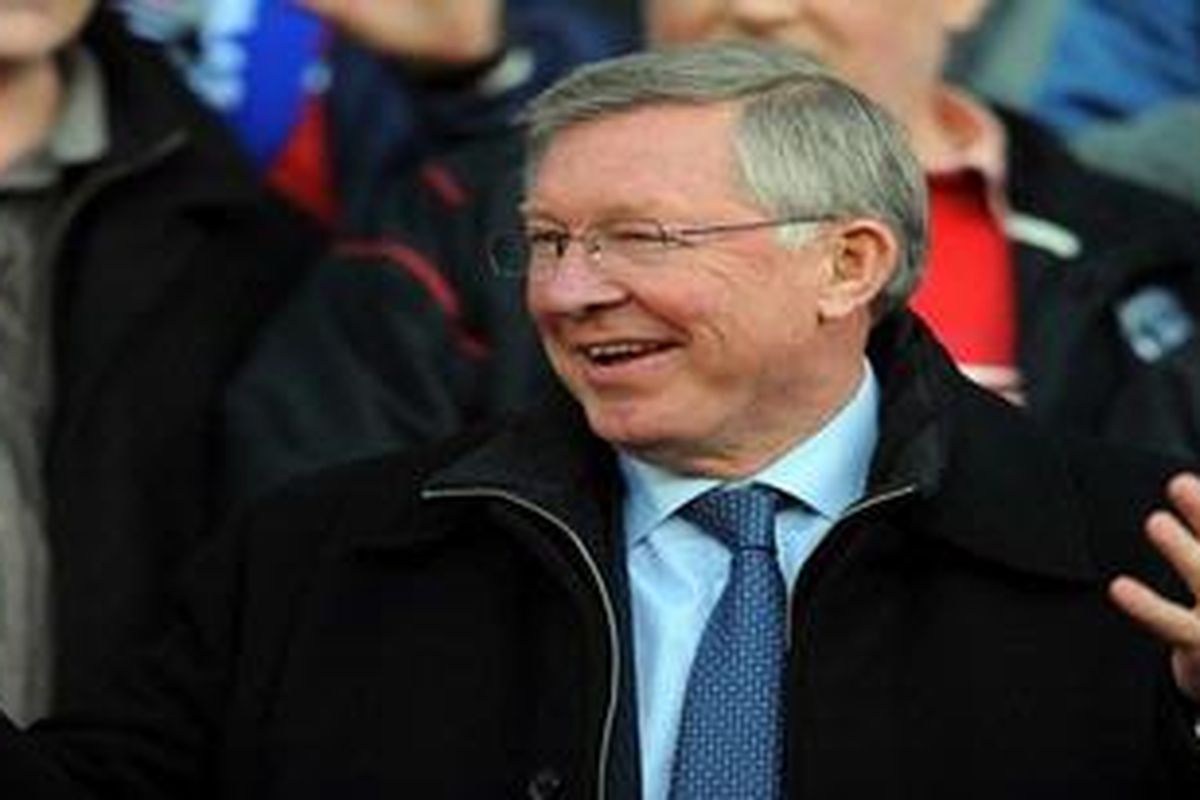 Manajer Manchester Uniter, Sir Alex Ferguson.