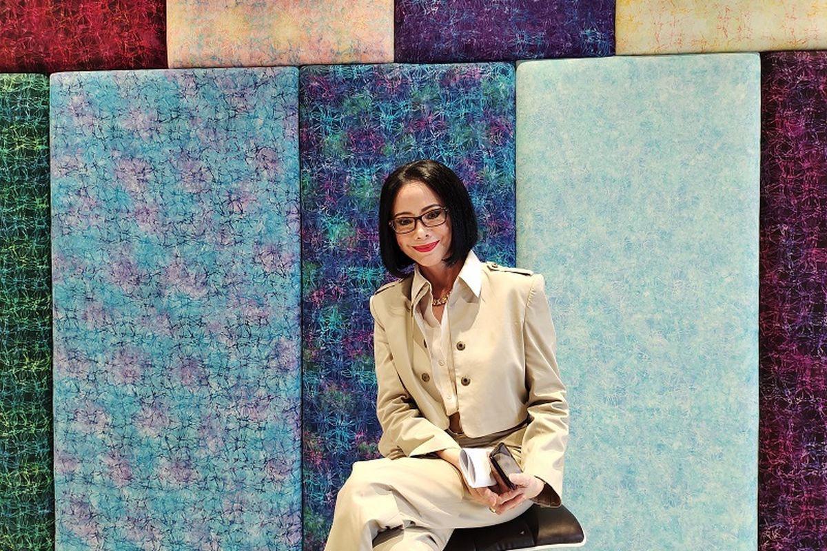 Ketua Umum Asosiasi Perancang dan Pengusaha Mode Indonesia (APPMI) sekaligus Presiden Indonesia Fashion Week Poppy Dharsono.