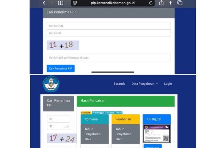 Cara Cek Penerima PIP 2025 dan Status Pencairannya, Klik pip.kemendikdasmen.go.id