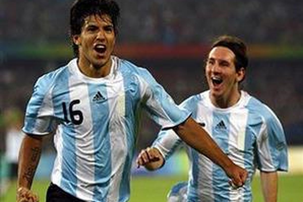 Striker Argentina, Sergio Aguero