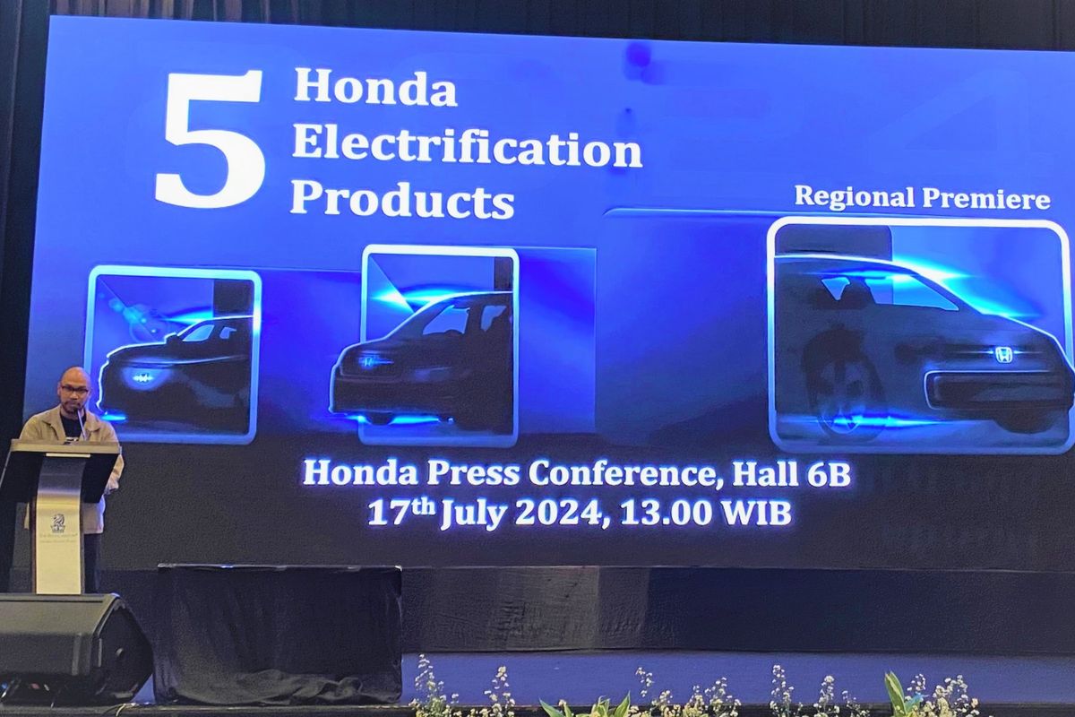 Honda akan tampilkan lima model kendaraan elektrifikasi dan mobil konsep pada GIIAS 2024